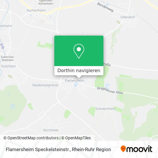 Flamersheim Speckelsteinstr. Karte