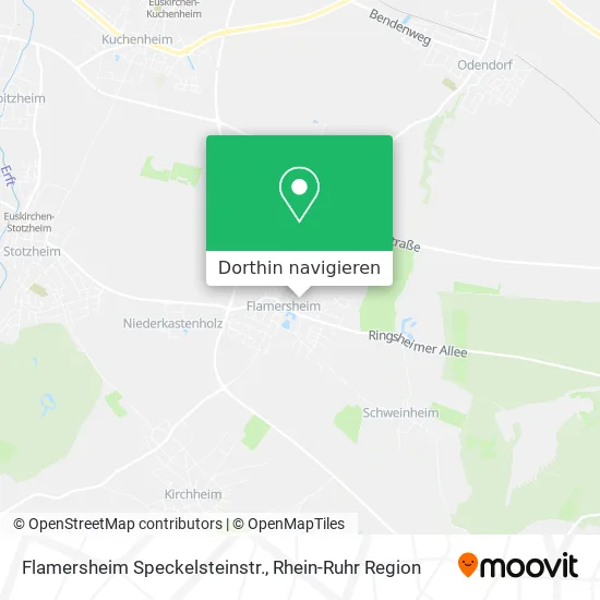 Flamersheim Speckelsteinstr. Karte