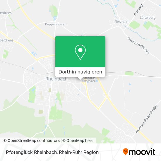 Pfotenglück Rheinbach Karte