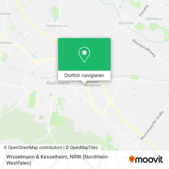 Wisselmann & Kesselheim Karte
