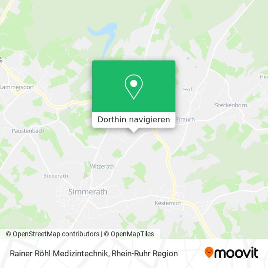 Rainer Röhl Medizintechnik Karte