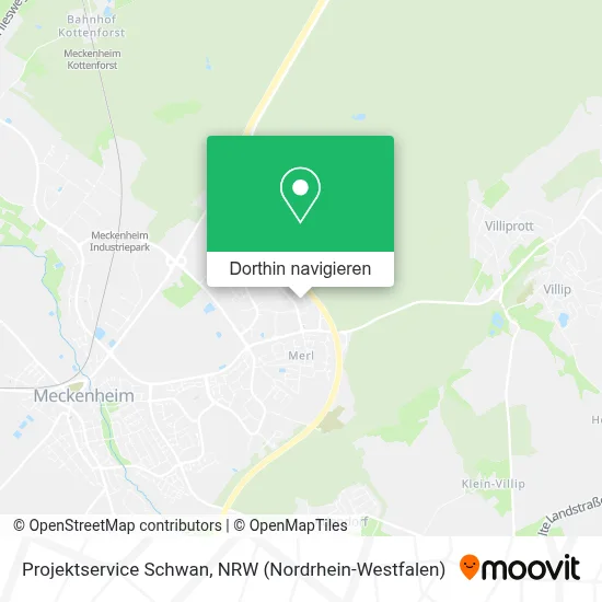 Projektservice Schwan Karte