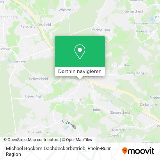 Michael Böckem Dachdeckerbetrieb Karte