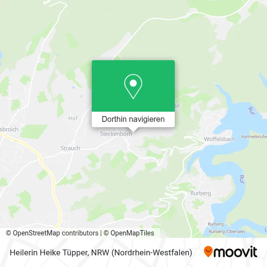 Heilerin Heike Tüpper Karte