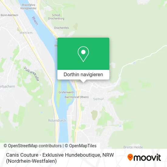 Canis Couture - Exklusive Hundeboutique Karte