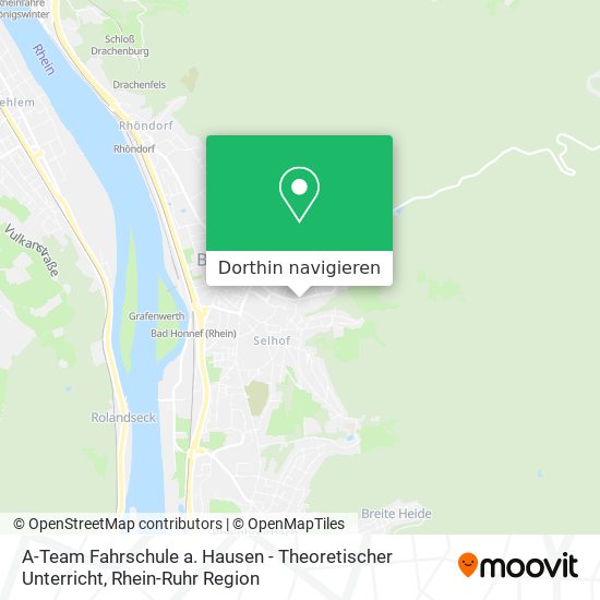 A-Team Fahrschule a. Hausen - Theoretischer Unterricht Karte