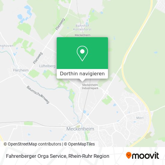 Fahrenberger Orga Service Karte