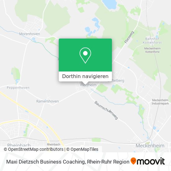 Maxi Dietzsch Business Coaching Karte