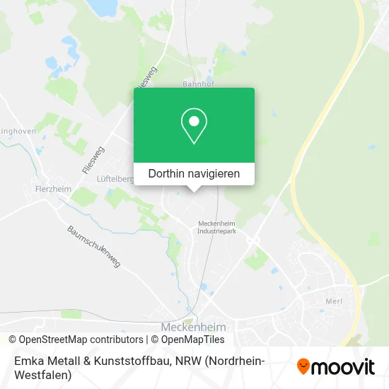 Emka Metall & Kunststoffbau Karte