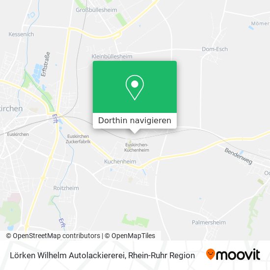 Lörken Wilhelm Autolackiererei Karte