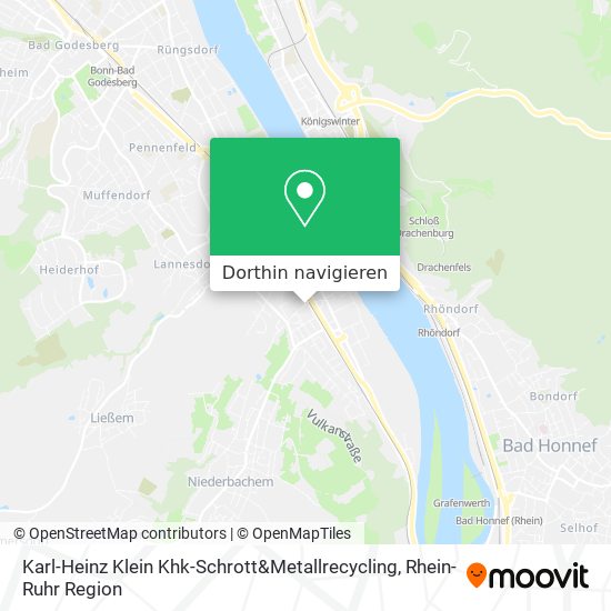 Karl-Heinz Klein Khk-Schrott&Metallrecycling Karte