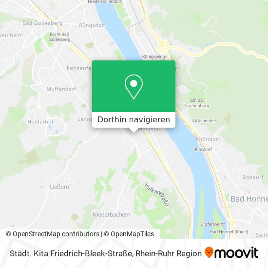 Städt. Kita Friedrich-Bleek-Straße Karte