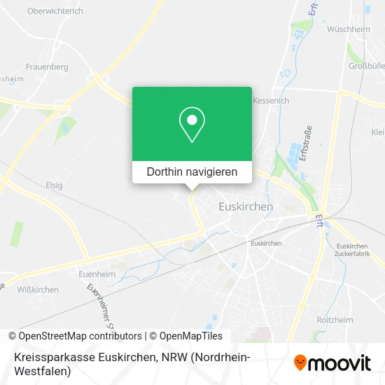 Kreissparkasse Euskirchen Karte