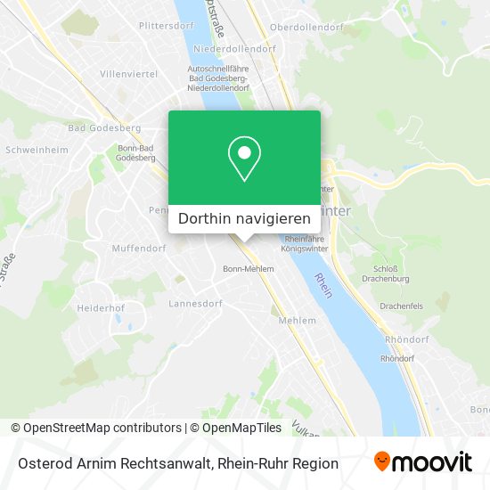 Osterod Arnim Rechtsanwalt Karte