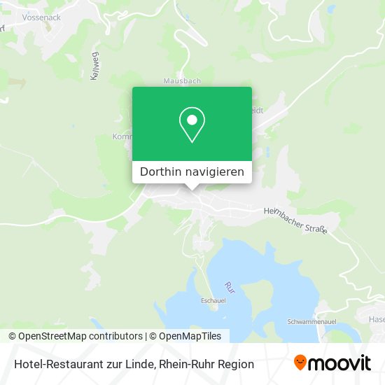 Hotel-Restaurant zur Linde Karte