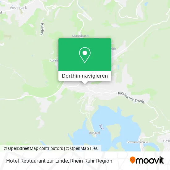 Hotel-Restaurant zur Linde Karte