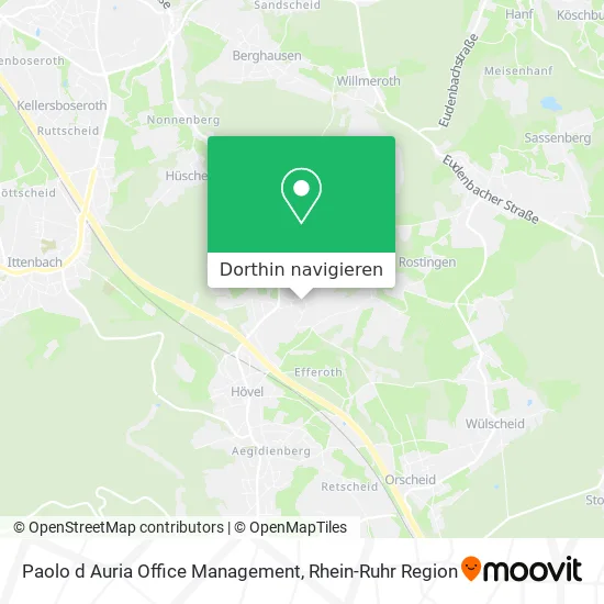 Paolo d Auria Office Management Karte