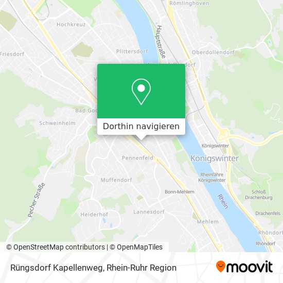 Rüngsdorf Kapellenweg Karte