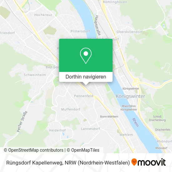 Rüngsdorf Kapellenweg Karte