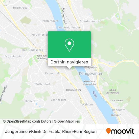 Jungbrunnen-Klinik Dr. Fratila Karte