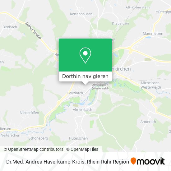 Dr.Med. Andrea Haverkamp-Krois Karte