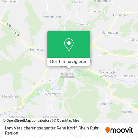 Lvm Versicherungsagentur René Korff Karte
