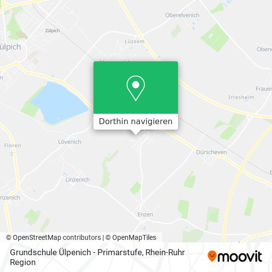 Grundschule Ülpenich - Primarstufe Karte
