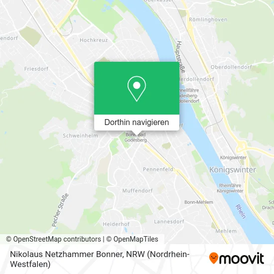 Nikolaus Netzhammer Bonner Karte