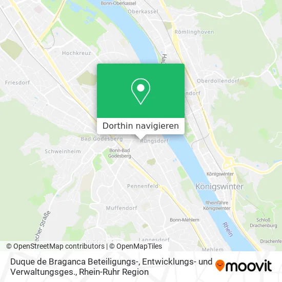 Duque de Braganca Beteiligungs-, Entwicklungs- und Verwaltungsges. Karte