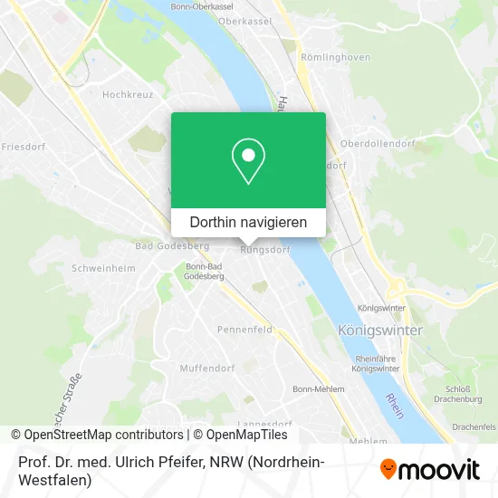 Prof. Dr. med. Ulrich Pfeifer Karte