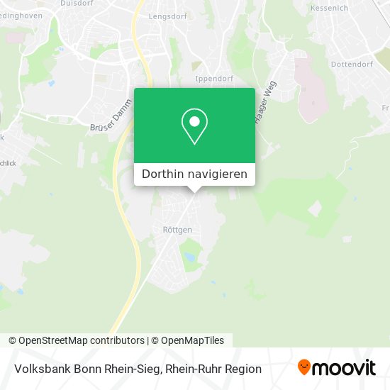 Volksbank Bonn Rhein-Sieg Karte