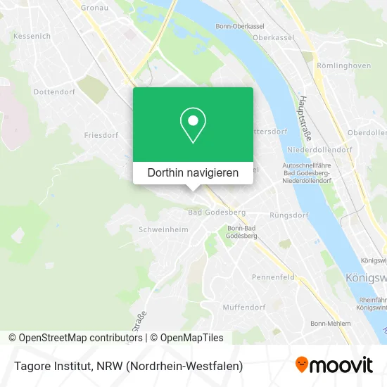 Tagore Institut Karte