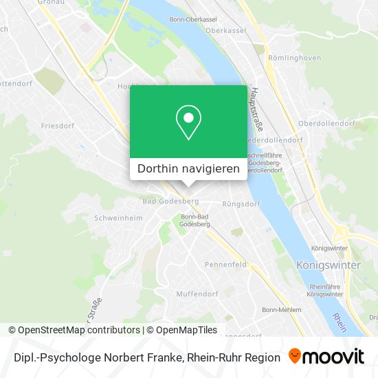 Dipl.-Psychologe Norbert Franke Karte