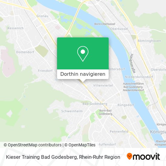 Kieser Training Bad Godesberg Karte
