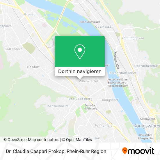 Dr. Claudia Caspari Prokop Karte