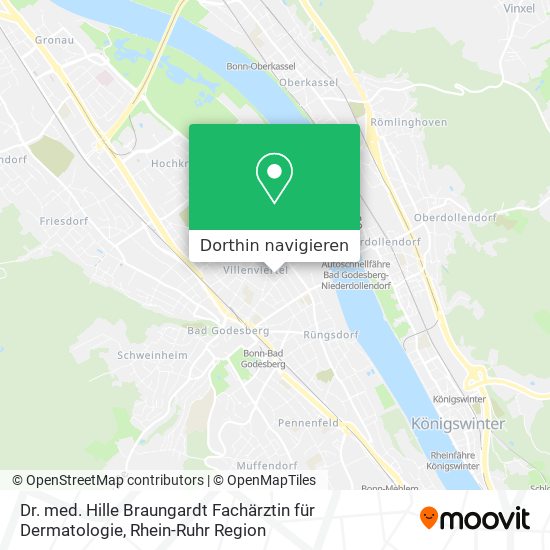 Dr. med. Hille Braungardt Fachärztin für Dermatologie Karte