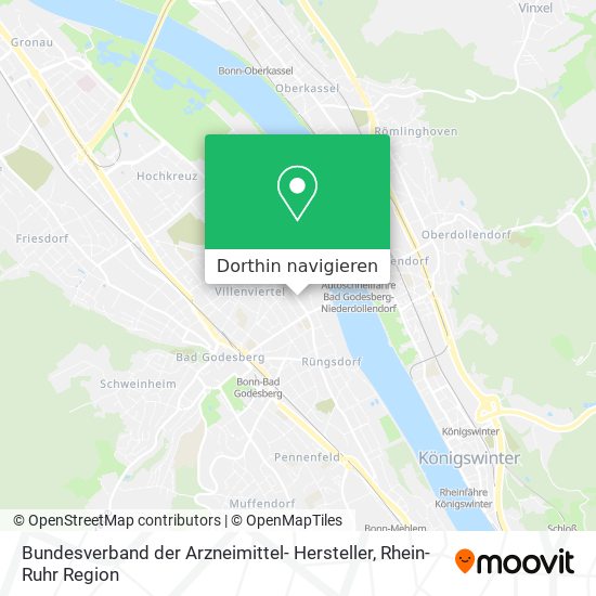 Bundesverband der Arzneimittel- Hersteller Karte