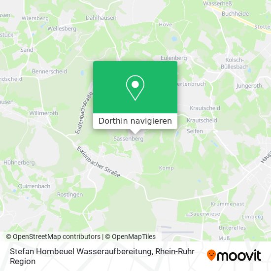 Stefan Hombeuel Wasseraufbereitung Karte