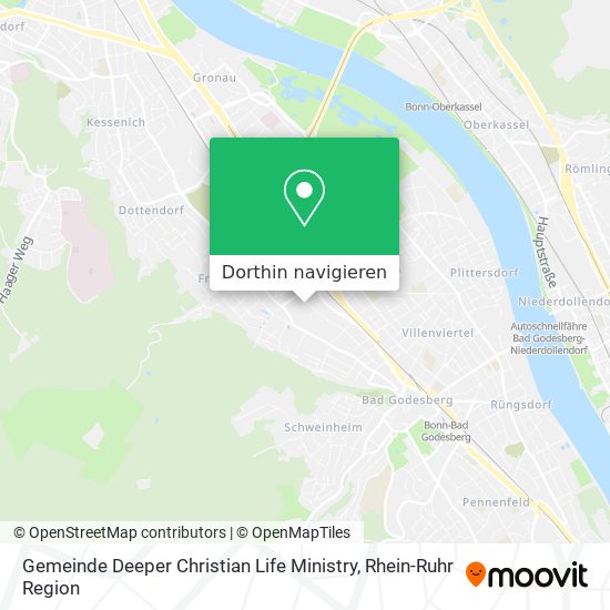 Gemeinde Deeper Christian Life Ministry Karte