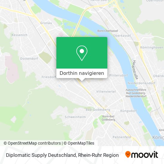 Diplomatic Supply Deutschland Karte