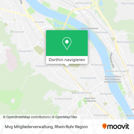 Mvg Mitgliederverwaltung Karte