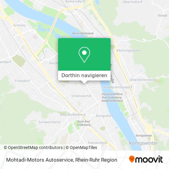 Mohtadi-Motors Autoservice Karte