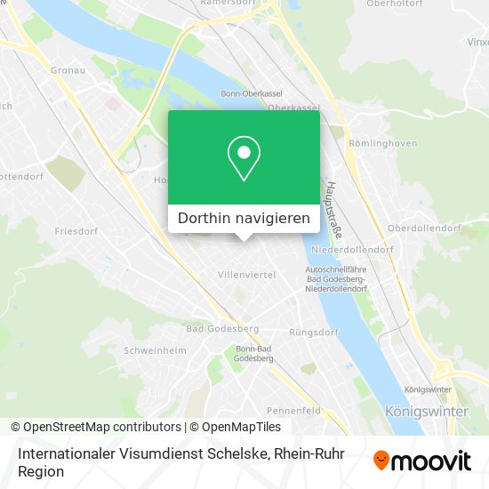Internationaler Visumdienst Schelske Karte