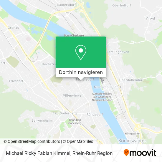 Michael Ricky Fabian Kimmel Karte