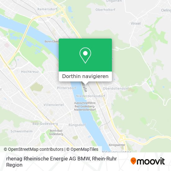 rhenag Rheinische Energie AG BMW Karte