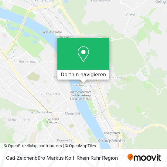 Cad-Zeichenbüro Markus Kolf Karte