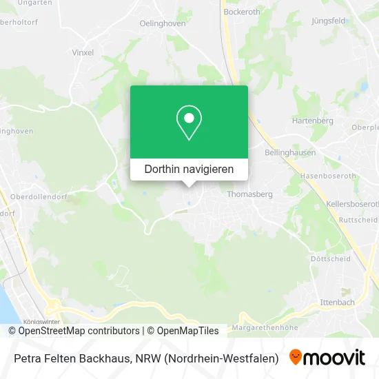 Petra Felten Backhaus Karte