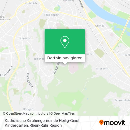 Katholische Kirchengemeinde Heilig-Geist Kindergarten Karte