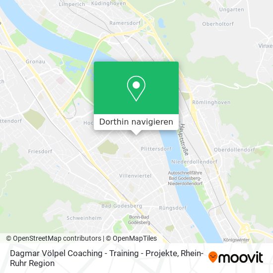 Dagmar Völpel Coaching - Training - Projekte Karte