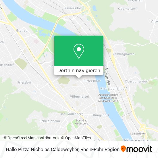 Hallo Pizza Nicholas Caldeweyher Karte